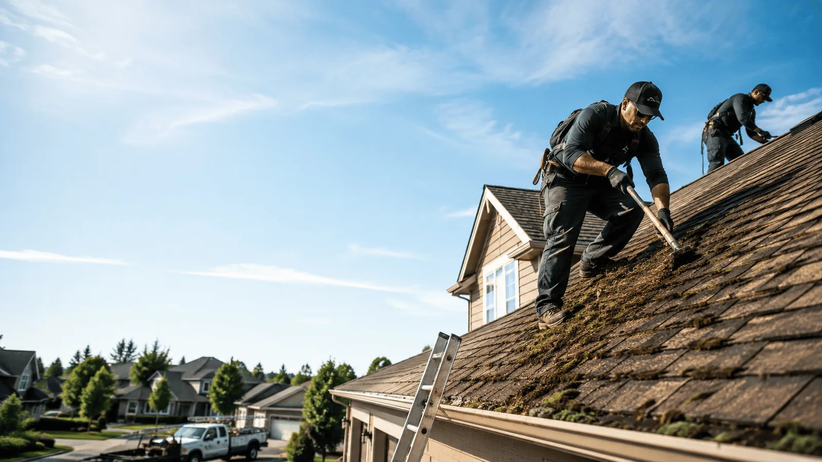 Roof Moss Removal in Red Oak, OK near me